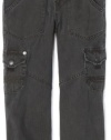 Timberland Boys 8-20 Printed Canvas Cargo Pant, Grey, 16