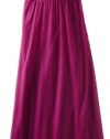 Ruby Rox Kids Girls 7-16 Cross Front Mesh Long Dress, Orchid, X-Large