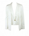 10 Crosby Derek Lam Womens Shawl Collar Jacket Blazer