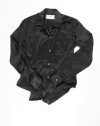 Maison Martin Margiela womens silk button up long slv blouse top