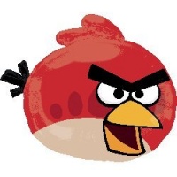 Angry Birds Red Bird Foil Balloon Party Accessory