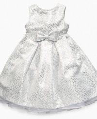 Shimmer and shine give this Marmellata dress a look she will love to wear.