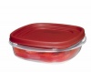 Rubbermaid 7J65 Easy Find Lid Square 3-Cup Food Storage Container