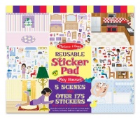 Melissa & Doug Play House! Reusable Sticker Pad