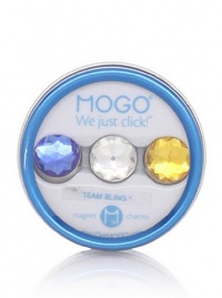 MOGO Design Blue-Clear-Gold Team Bling Collection