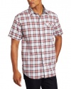 Nautica Men's Short-Sleeve Slub Woven Shirt