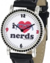 David & Goliath Kids' DG-CW06 Diamond CZ I Love Nerds Watch