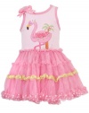 Rare Editions Baby-girls Infant Tutu Dress, Pink, 12 Months