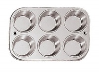 Fox Run Stainless Steel Muffin Pan