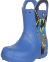 Crocs Batman Rain Boot (Toddler/Little Kid),Sea Blue,11 M US Little Kid