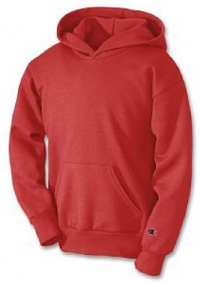 CHAMPION YOUTH DOUBLE DRY ECO FLEECE HOOD (S2403) - S790-V - Navy, Large