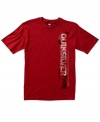 No shelf life here. This graphic t-shirt from Quiksilver will always be his style standard.