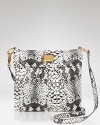 MARC BY MARC JACOBS' snake-embossed mini bag is an exotic way to downsize. When you want to show a little skin, this bag slips across the body.