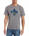 NBA New Orleans Hornets Tri-Blend T-Shirt Grey, Large