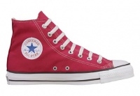 Converse Chuck Taylor All Star Hi Top Red Canvas Shoes  men's 6/ women's 8