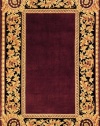 Area Rug 3x5 Rectangle European Aubergine Color - Momeni Maison Rug from RugPal