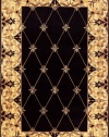 Area Rug 3x5 Rectangle European Ebony Color - Momeni Maison Rug from RugPal