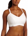 Le Mystere Womens Energie Freestyle Sport Bra, White, 38C