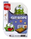 Kids can immerse themselves in the action with a fun game that comes with a touchscreen base and an accessory that enables use in conjunction with the associated Cut the Rope™ app. Place the Om Nom Apptivity figure on the icon in the app, and it unlocks a whole new way to play Cut the Rope™ called Candy Feast. The point of the game is still to collect candy for Om Nom while avoiding the spiders, but now new challenges and different ways to play exist at every level.