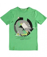 LRG Scientist of Fashion T-Shirt (Sizes 4 - 7) - green, 6