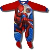 Spiderman Spidersense Footed Blanket Sleeper for Toddler Boys - 3T