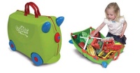 Melissa & Doug Trunki Jade Rolling Kids Luggage (Green)