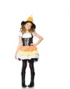 Kandy Korn Witch Child Costume Size Large (7/10)