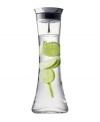 Designed in Denmark specifically for water, Menu jug's tall, slim profile makes it an elegantly functional way to chill and serve water. Ergonomically functional shape makes gripping and handling easy, and the automatic lid opens as you pour and separates out ice, lime slices or anything else in the water.