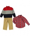 Nautica Sportswear Kids Boys 2-7 Toddler 3 Piece Set