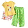 Carters Baby Girl's 3 Piece Cupcake and Dog Pajama Set, Size 12 Months