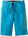 Hurley Boys 8-20 Barrel Boardshorts, Blue, 8