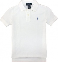 Polo Ralph Lauren Toddler Boy's Classic Cotton Polo (4/4T, White)