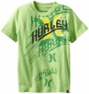 Hurley Boys 2-7 Traction Tee, Green, 6