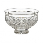 This stunning crystal bowl plays host to everything from candy to pot pourri, and serves as a dramatic display in your home.