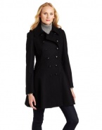 Via Spiga Women's Via Spiga Military Skating Coat