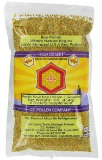 Pollen Granules-New Label semi-moist CC Pollen 1 lb Bag