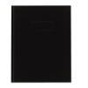 Blueline Business Notebook, Black, 192 Pages, 9-1/4 Inches x 7-1/4 Inches