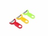 Kuhn Rikon 3-Set Original Swiss Peeler, Red/Green/Yellow