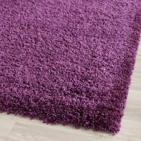 Safavieh Shag Collection SG151-7373 Purple Shag Area Rug, 4-Feet by 6-Feet