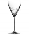 With a distinct contemporary shape and tender etchings, this goblet brings refined grace to any table.