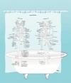 Human Skeleton Shower Curtain - EVA vinyl