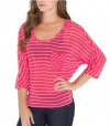 G by GUESS Phlox Striped Dolman Top