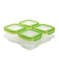 Ideal for storing large batches of pureed foods and serving baby on the go, these handy containers allow you to portion, store, freeze, heat and serve baby food with ease, and they can be stacked easily in the freezer for compact storage.