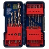 Bosch CO18 18-Piece Cobalt Twist Drill Bit Assortment in Plastic Case