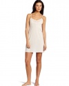 Calvin Klein Women's Ck Lace Chemise, Ivory, Small