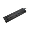 ZuniDigital ZG10222B-27 10 Outlet Digital Smart Green Surge Protector (Black)