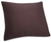 White Label by Calvin Klein Oval Bands Euro Sham, Plum