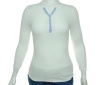 Tommy Hilfiger Women's 3/4 Sleeve Henley Sleep Shirt