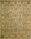 Nourison Rugs Jaipur Collection JA34 Seafoam Runner 2'4 x 8' Area Rug