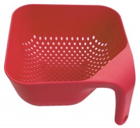 Joseph Joseph Small Square Colander, Red